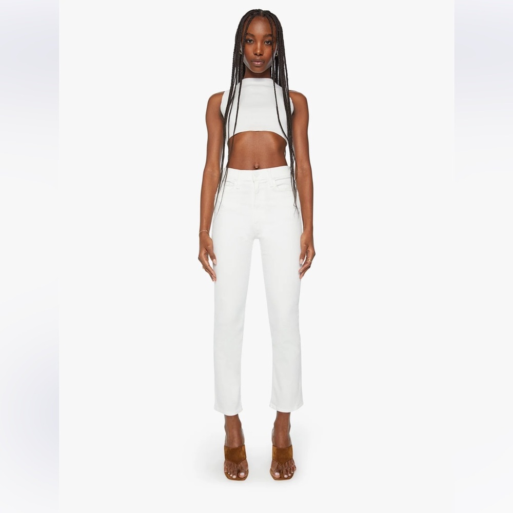 NWOT Mother Superior The Tomcat High-Rise Straight-Leg Jeans